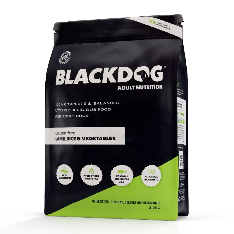 Blackdog Lamb, Rice & Vegetables Adult Dry Dog Food