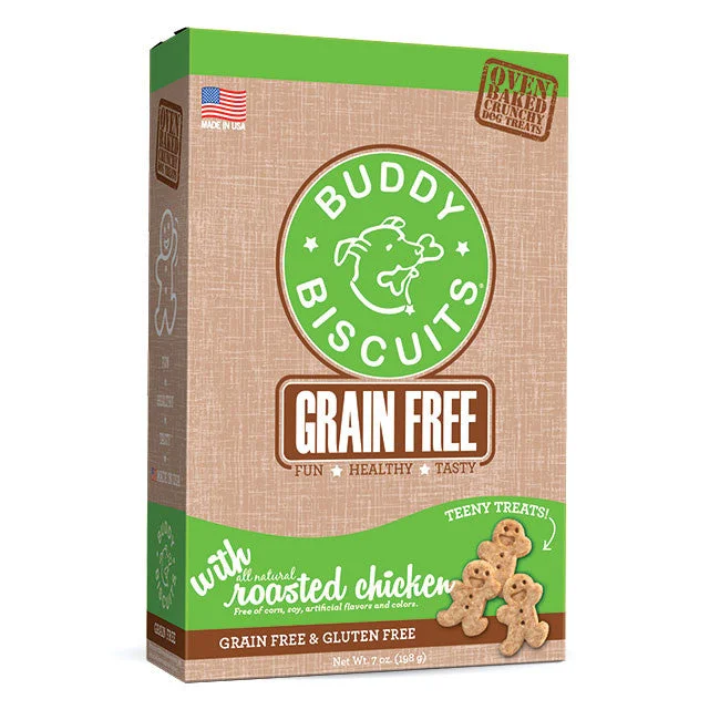 Buddy Biscuits Grain Free Oven Baked Teeny Treats: Roasted Chicken