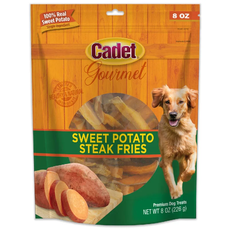 Cadet Gourmet Sweet Potato Steak Fries Treats for Dogs