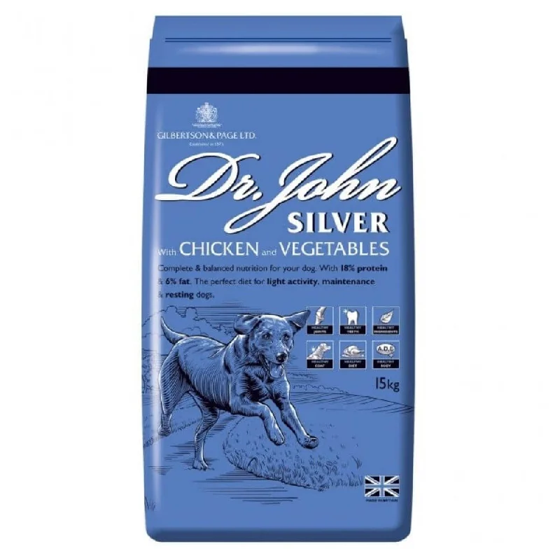 Dr John Adult Silver Working Dog Food 15kg