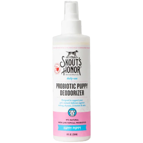 Happy Puppy (Lilac & Linen) Probiotic Deodorizer  - Skout's Honor