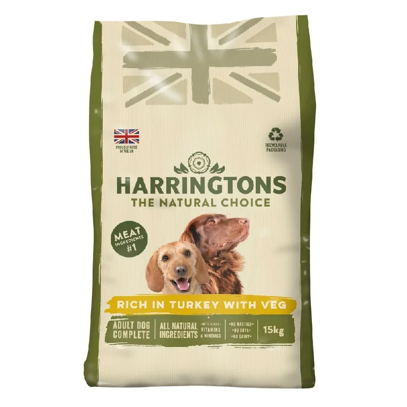 Harringtons Dog Adult Turkey & Vegetables 15kg