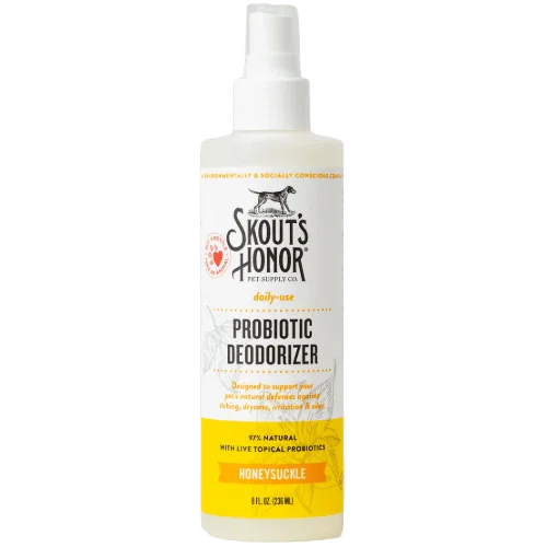 Honeysuckle Probiotic Deodorizer  for Dogs & Cats - Skout's Honor