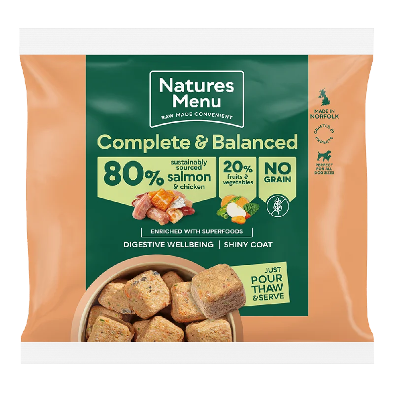 Natures Menu (Country Hunter) 80/20 Nuggets Salmon & Chicken 1kg