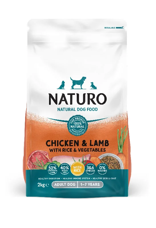 Naturo Adult Chick/Lamb R&V 4x2kg