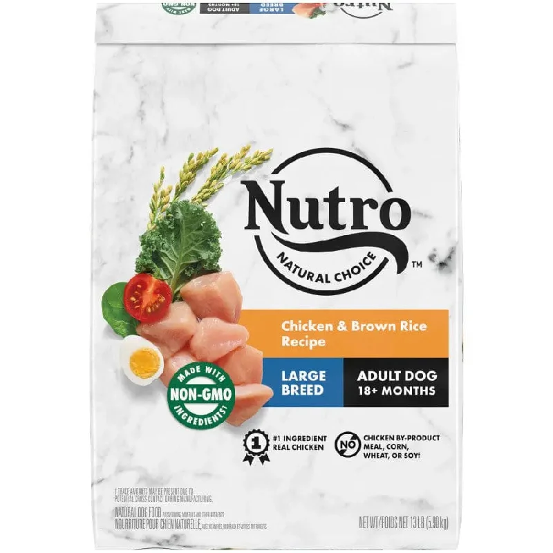 Nutro Products Natural Choice Large Breed Adult Dry Dog Food Chicken & Brown Rice