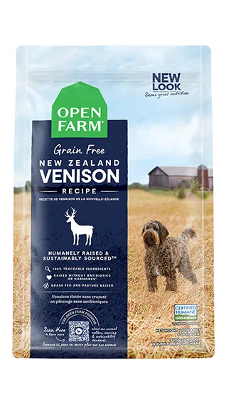 Open Farm Dry Dog Food: New Zealand Venison Recipe