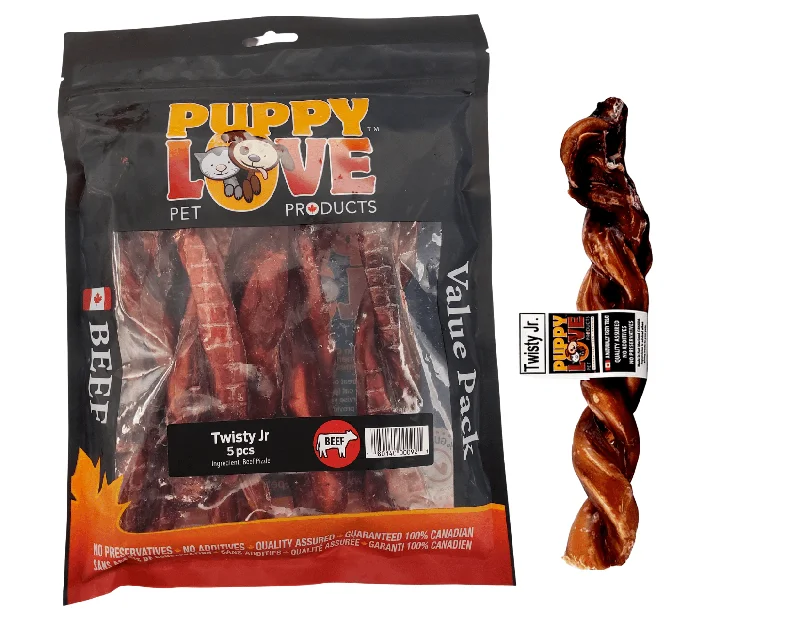 Puppy Love Mr. Twisty Jr 6"-7" - Single / Value Pack