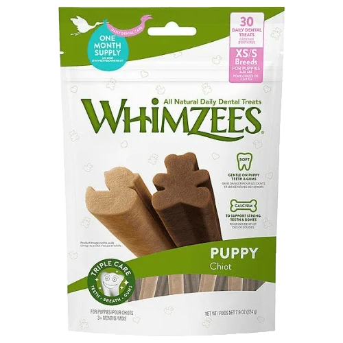 Puppy Stix Daily XS for Small Breed Dogs 30PK - Whimzees®