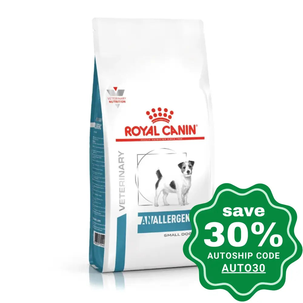 Royal Canin - Veterinary Diet Anallergenic Dry Food for Small Dogs - 1.5KG