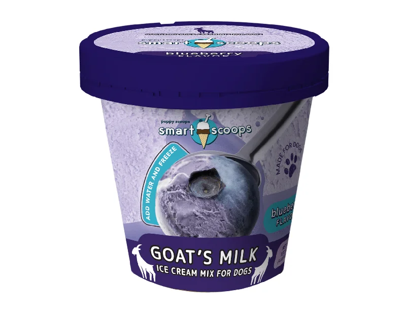 Smart Scoops Goat's Milk Ice Cream Mix - Blueberry