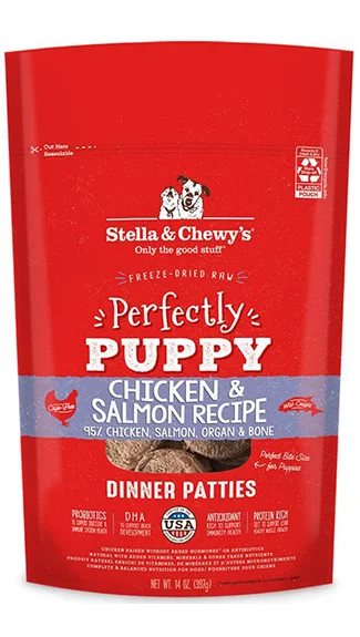 Stella & Chewy's Dinner Patties: Perfectly Puppy Chicken & Salmon