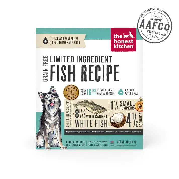 The Honest Kitchen Dehydrated Limited Ingredient Fish Recipe Dog Food