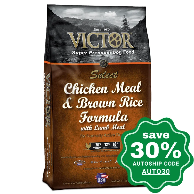 Victor - Chicken Meal & Brown Rice for All Life Stages - 40LB