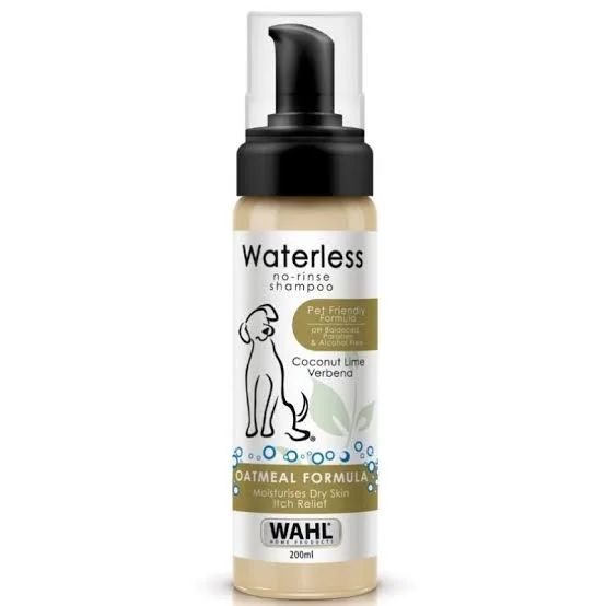 WAHL Oatmeal Waterless No Rinse Shampoo