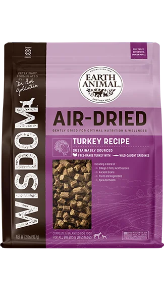 Wisdom Air-Dried Dog Food: Turkey Recipe