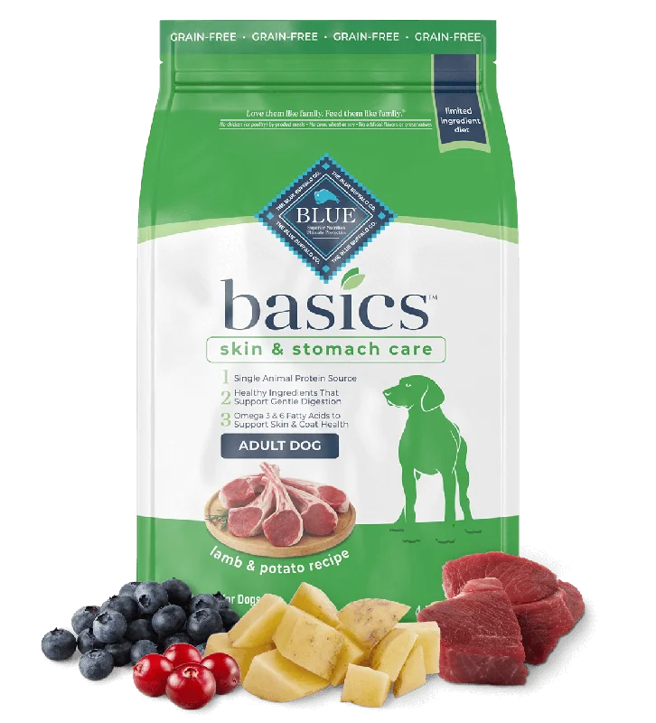 Blue Buffalo Basics Grain Free Adult Lamb & Potato Recipe Dry Dog Food