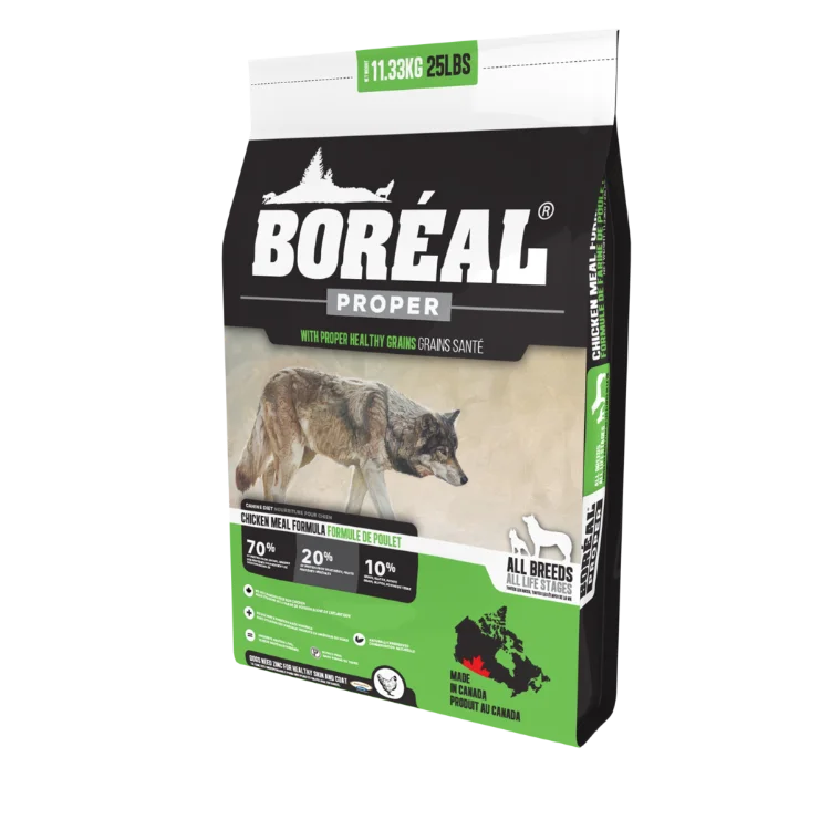 Boreal Proper Chicken Meal - Low Carb Grains Dry Dog Food