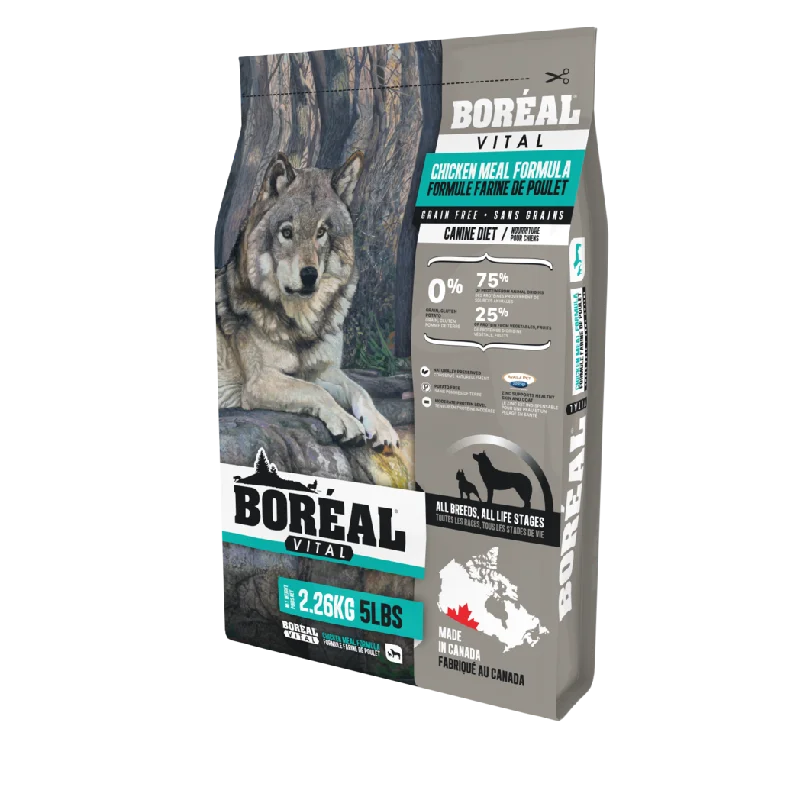 Boreal Vital All Breed Chicken Meal - Grain Free Dry Dog Food