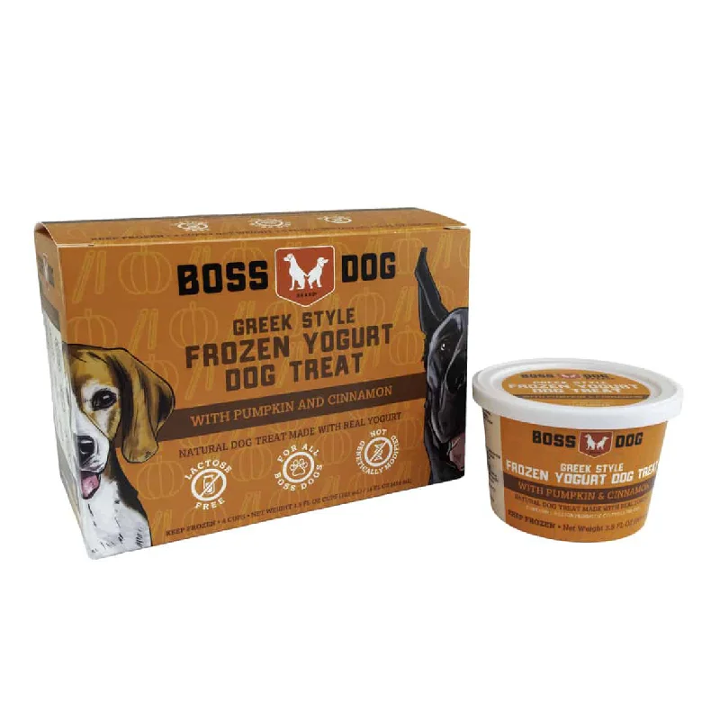 Boss Dog Greek Style Frozen Yogurt Pumpkin Cinnamon