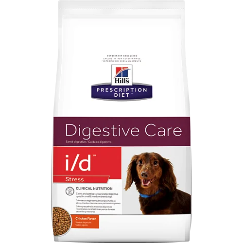 Hills Prescription Diet I/D Stress Chicken Dry Dog Food