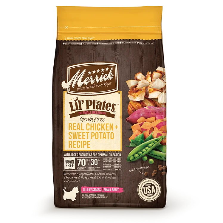 Merrick Grain Free Lil Plates Chicken Dry Dog Food