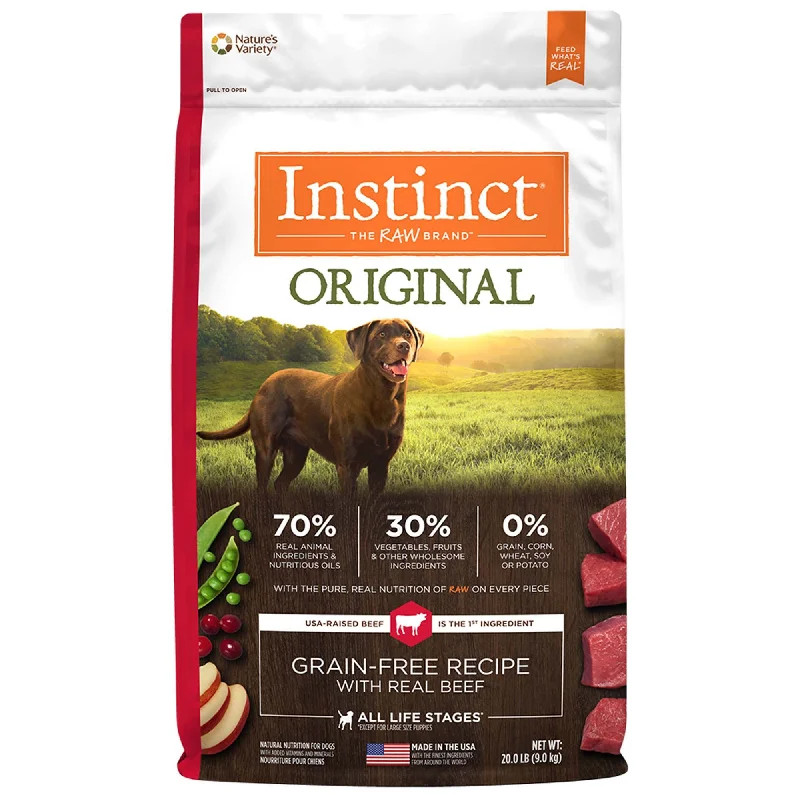 Nature's Variety Instinct Original Beef Dry Dog Food