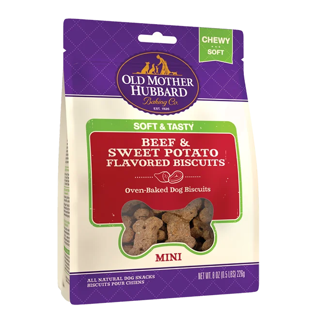 Old Mother Hubbard Soft and Tasty Beef and Sweet Potato Dog Treats