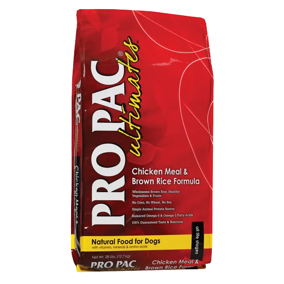 Pro Pac Ultimates Chicken & Rice Dry Dog Food