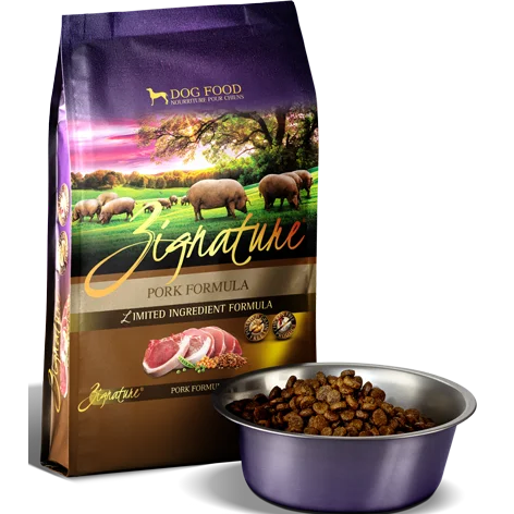 Zignature Limited Ingredient Formula Grain Free Pork Dry Dog Food