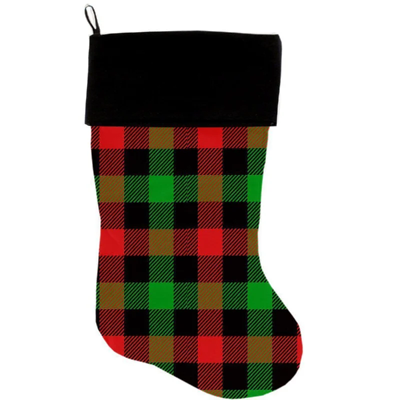 Christmas Plaid Christmas Stocking