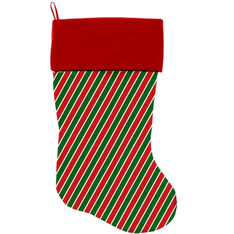 Christmas Stripes Christmas Stocking