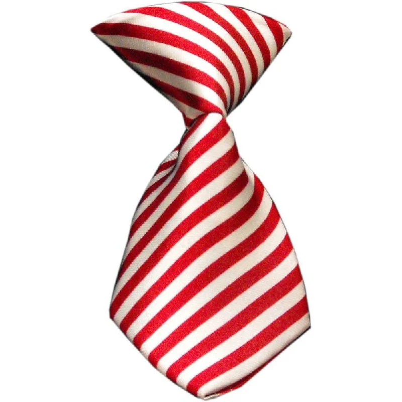 Dog Neck Tie Candy Cane Stripes