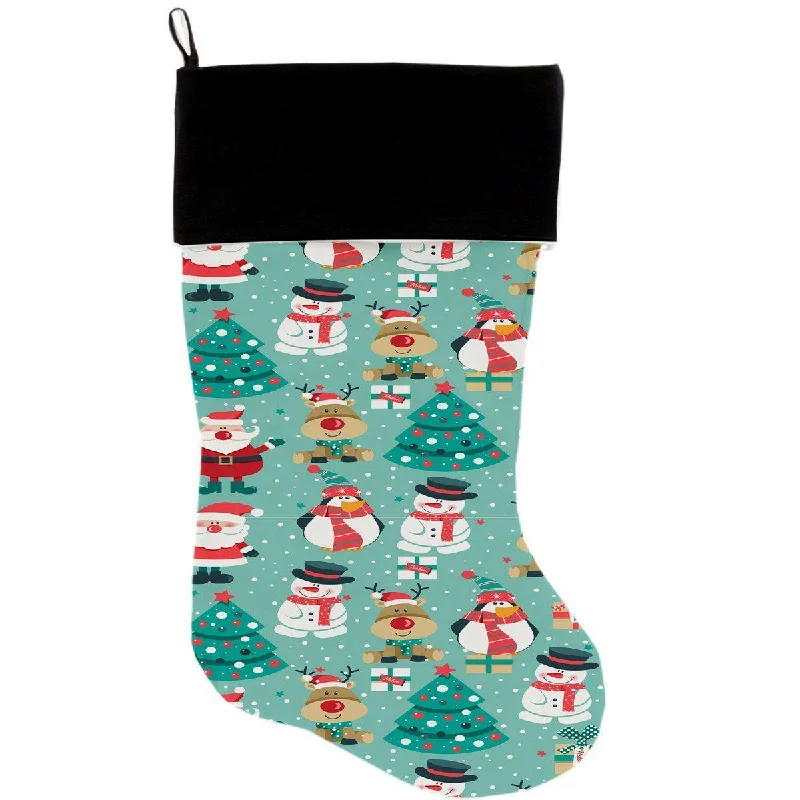 Frosty and Friends Christmas Stocking