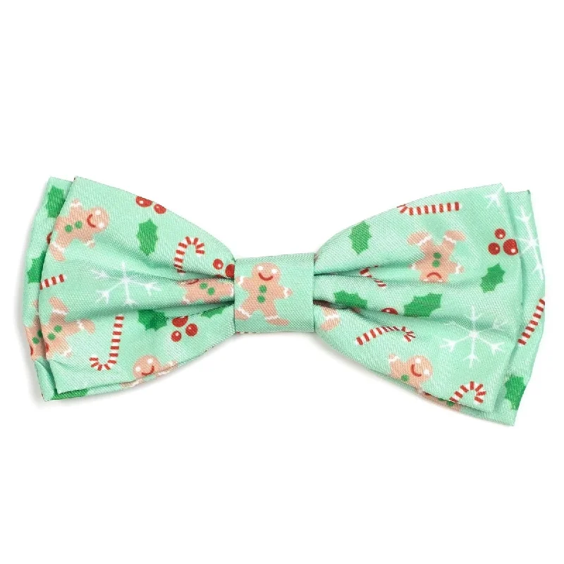 Gingerbread Dog Bow Tie