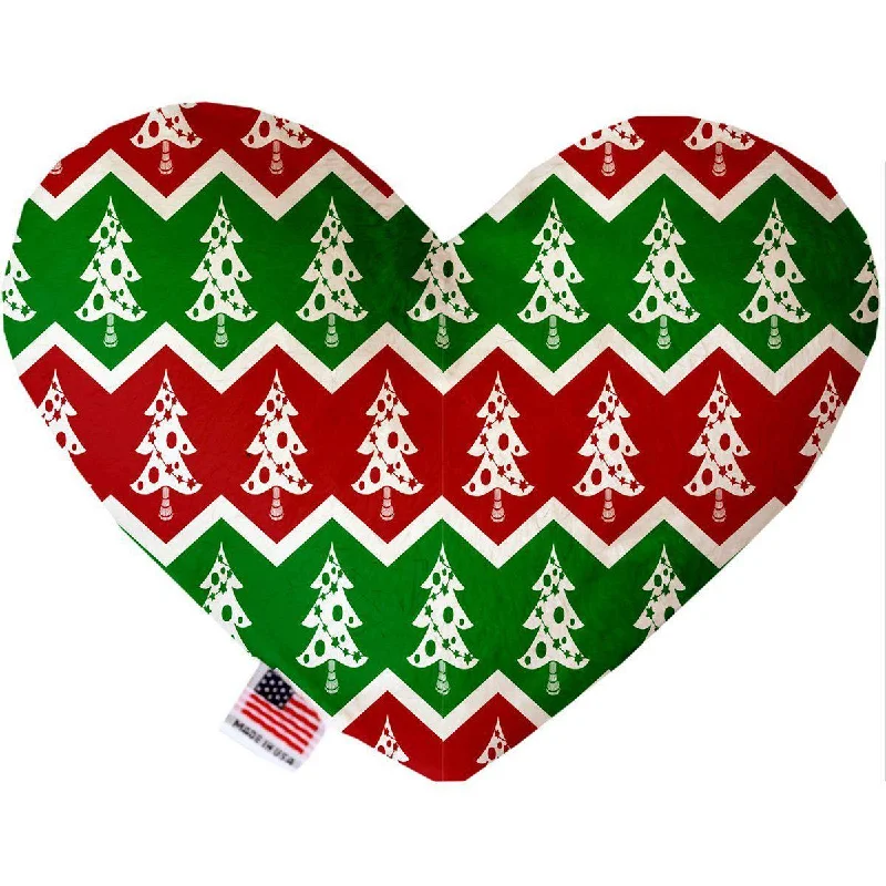 Heart Dog Toy Chevron Christmas