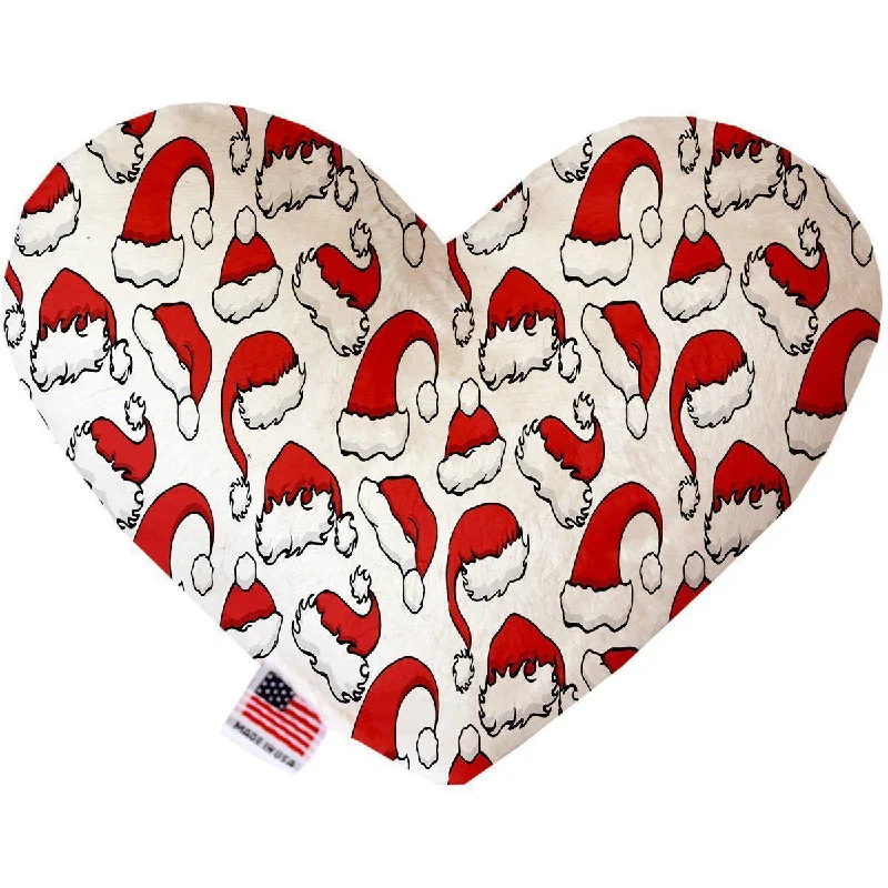 Heart Dog Toy Stuffing Free Santa Hats