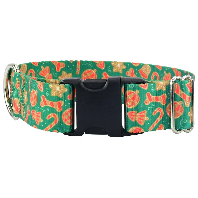 Holiday Cookies Christmas EarthStyle Dog Collar