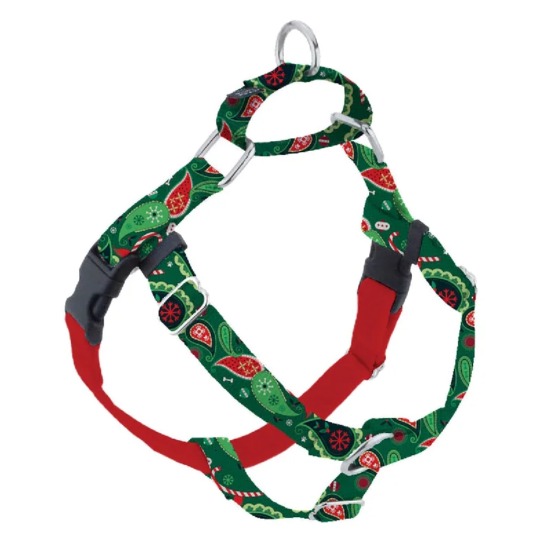 Holiday Paisley EarthStyle Freedom No-Pull Dog Harness