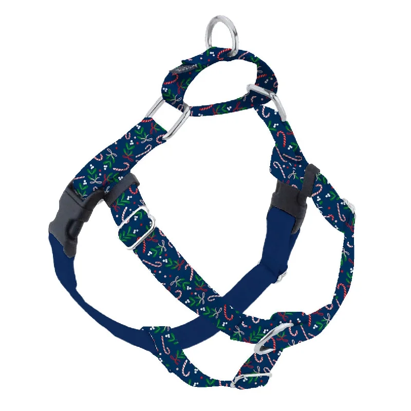 Kiss The Dog Christmas Holiday EarthStyle Freedom No-Pull Dog Harness