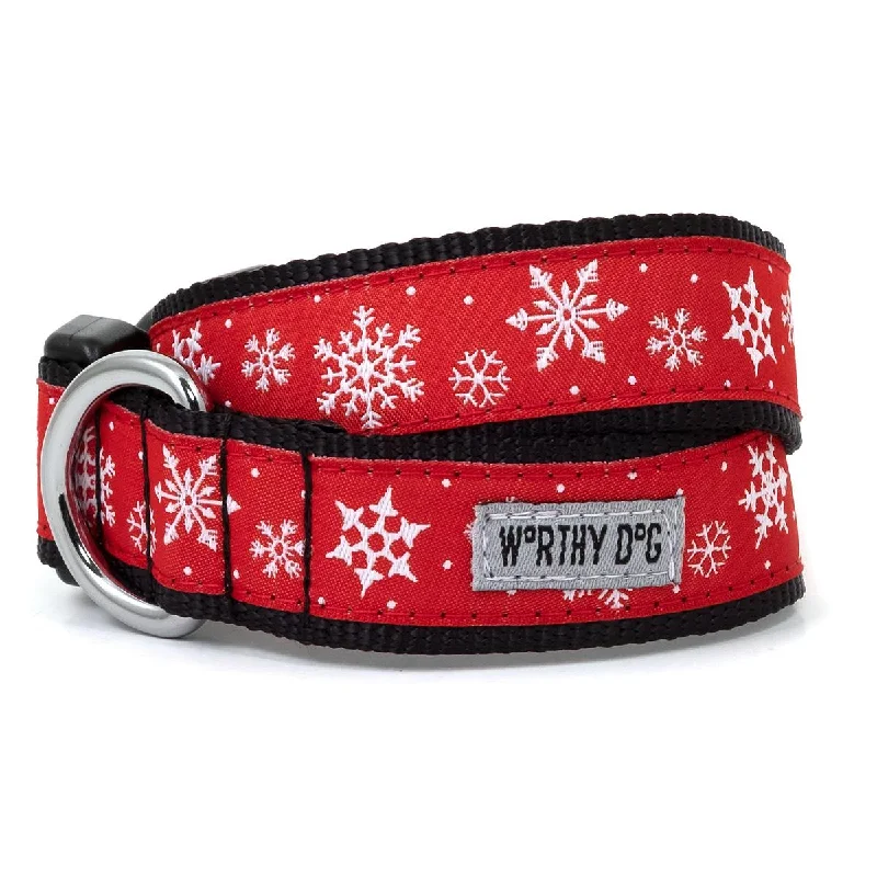 Let It Snow Dog Collar