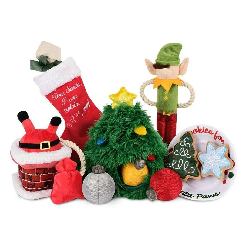 Merry Woofmas Dog Toy Set Of 5