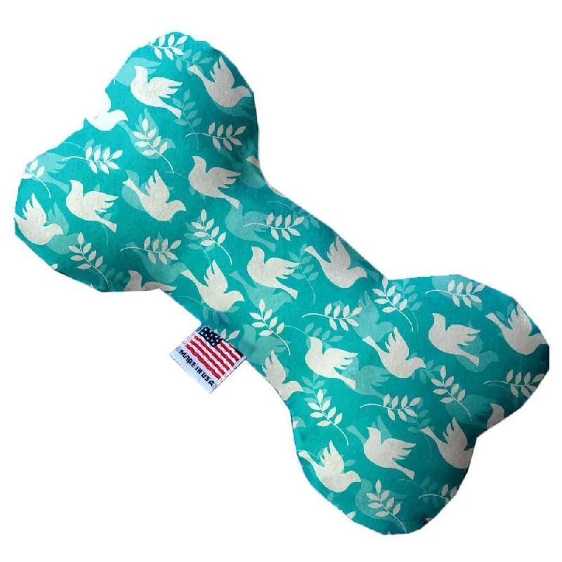 Plush Bone Dog Toy Hope and Peace