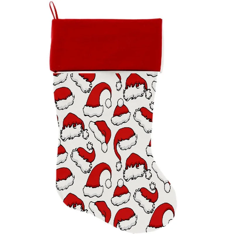 Santa Hats Christmas Stocking